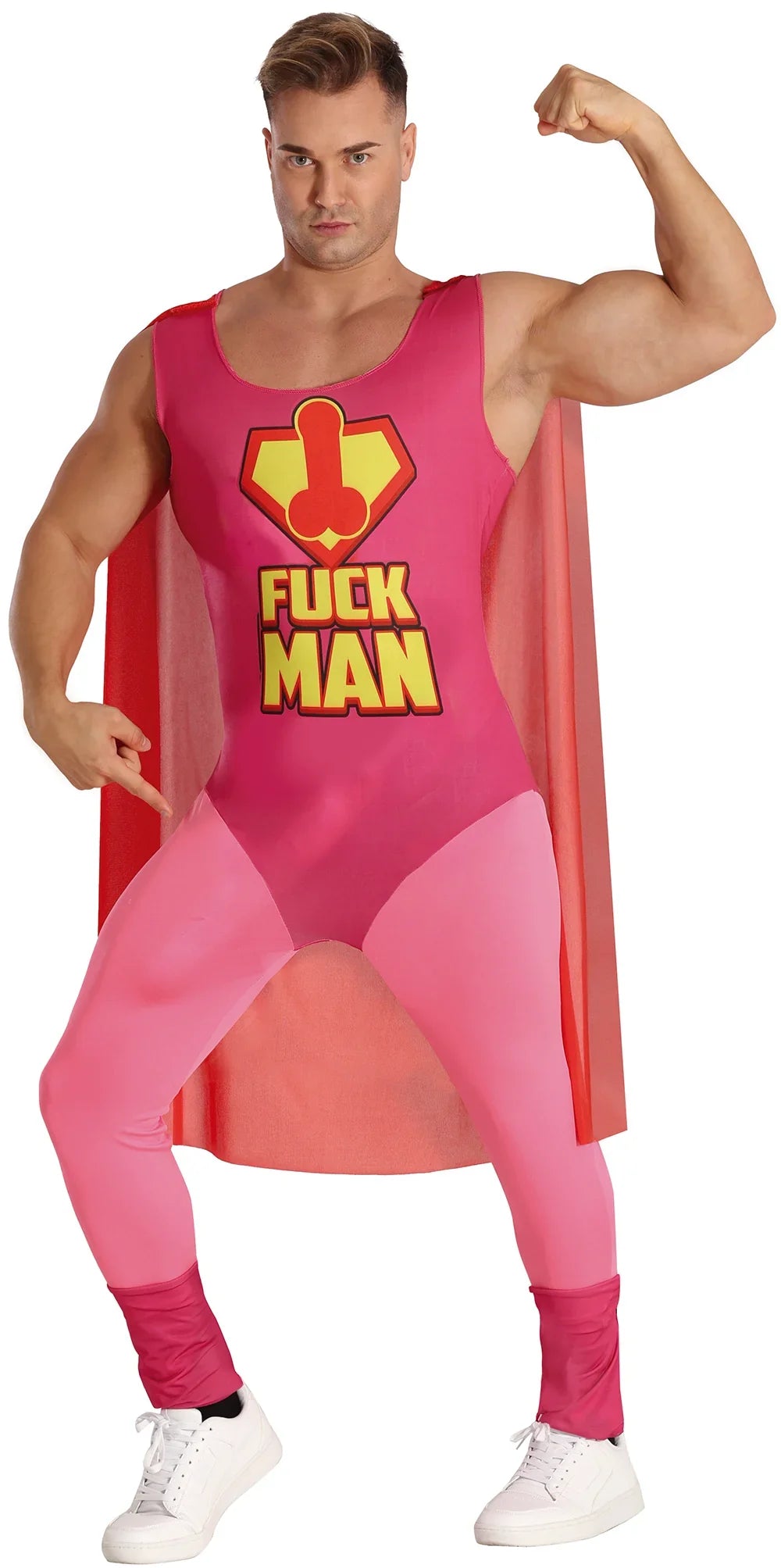 Disfraz de Fuckman para Hombre Despedidas Guirca