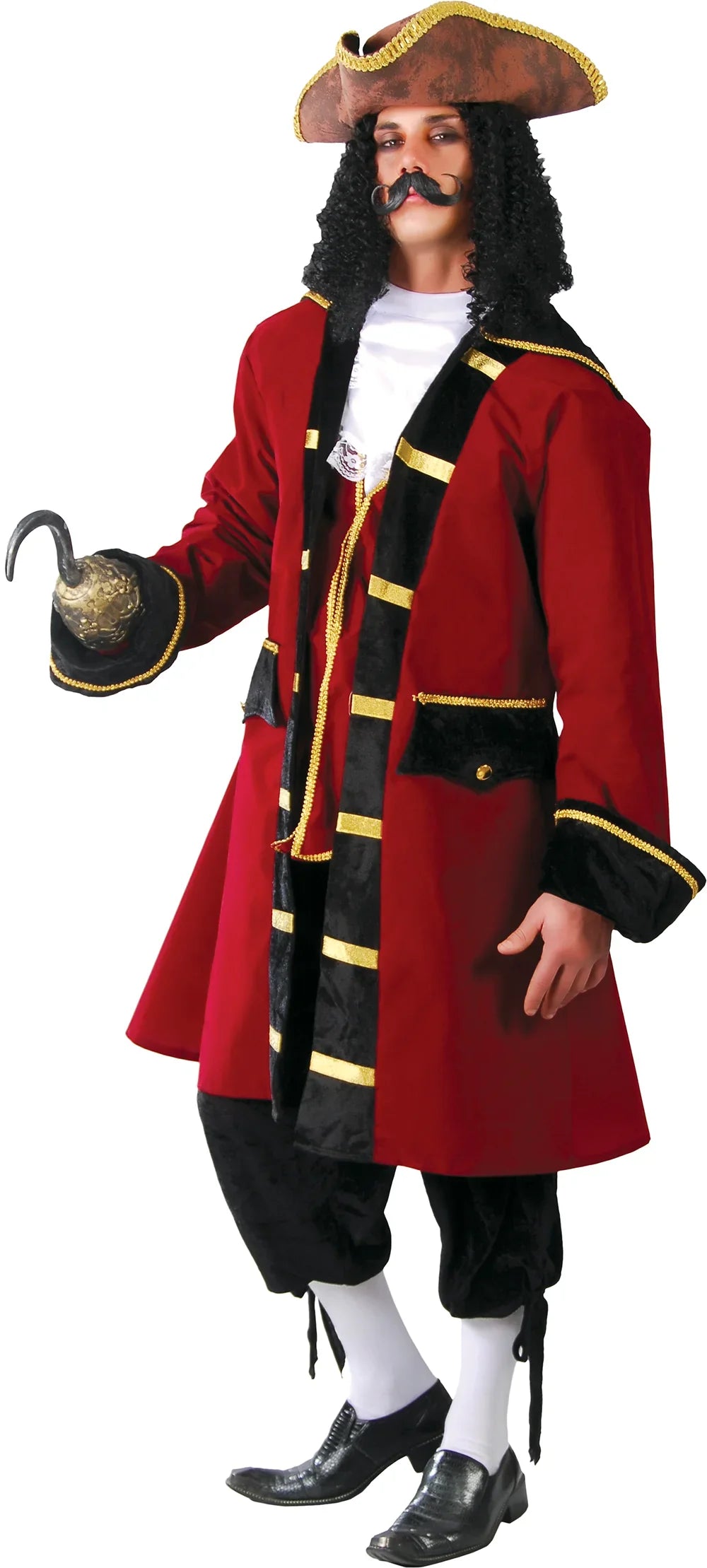 Disfraz de Capitán Garfio para Hombre Piratas Guirca