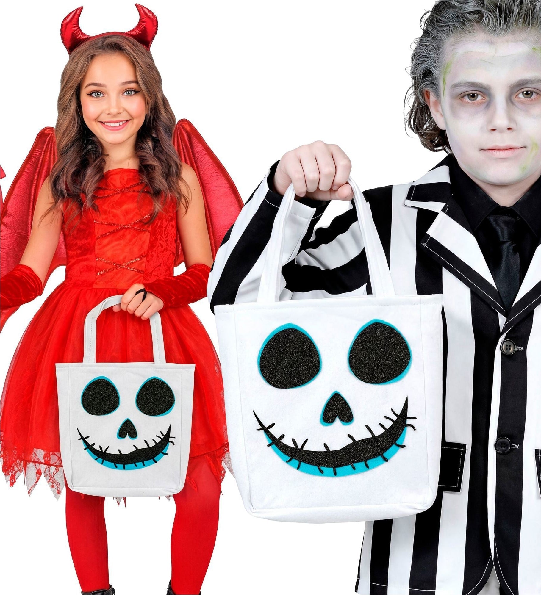 Halloween-Beutel "Trick or Treat" für kleines Gespenst
