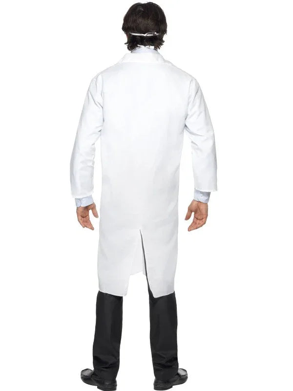 Bata de Médico con Mascarilla Enfermeras y Médicos Smiffys