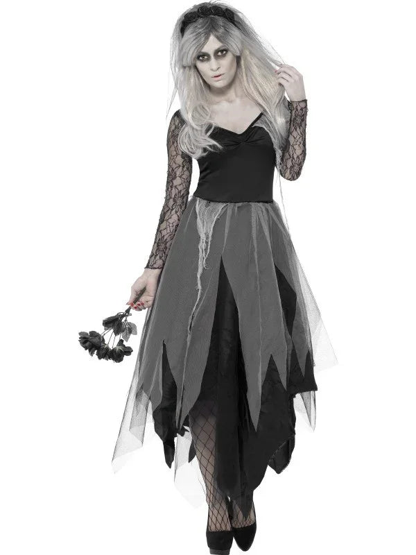 Disfraz de Novia Fanstama para Mujer Halloween Smiffys