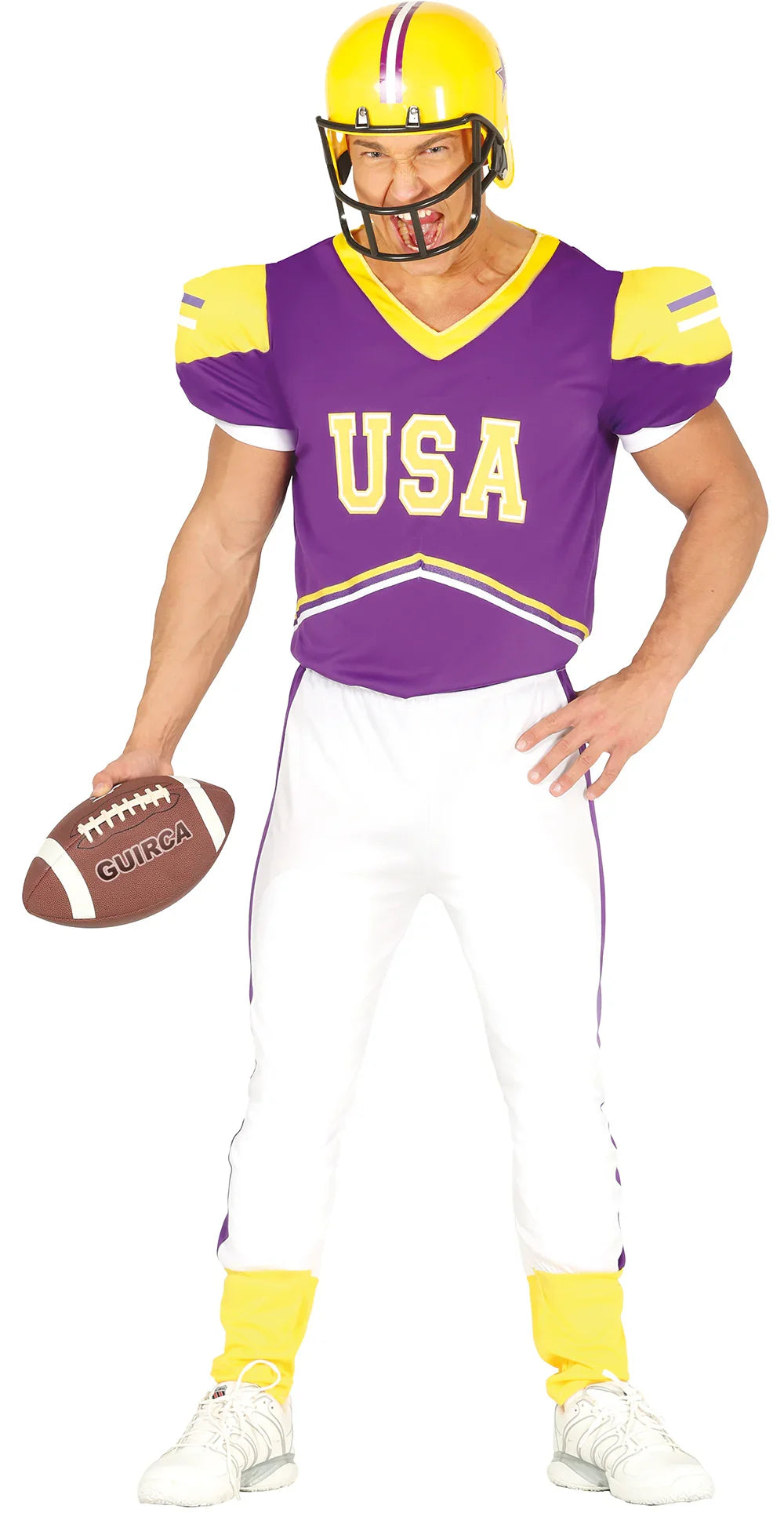 Disfraz de Quarterback de Fútbol Americano Deportes y Animadoras Guirca