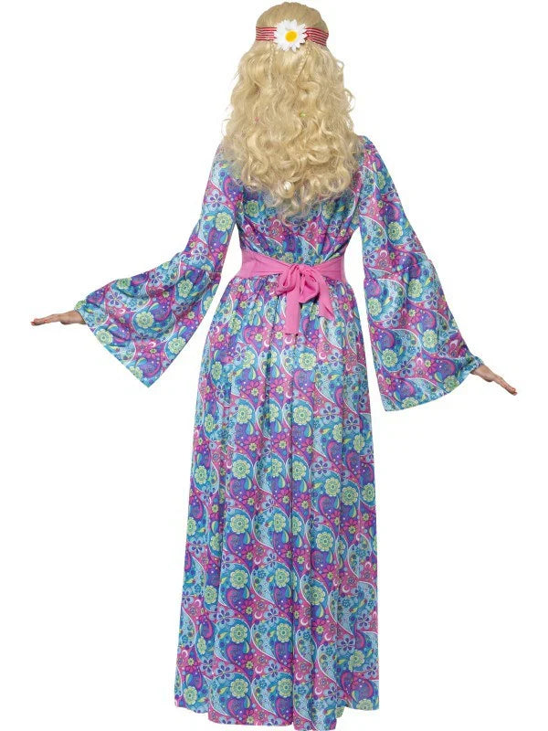 Disfraz de Hippie Estampado para Mujer Hippies Smiffys