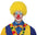 Clownperücken mit bunten Locken