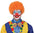 Clownperücken mit bunten Locken