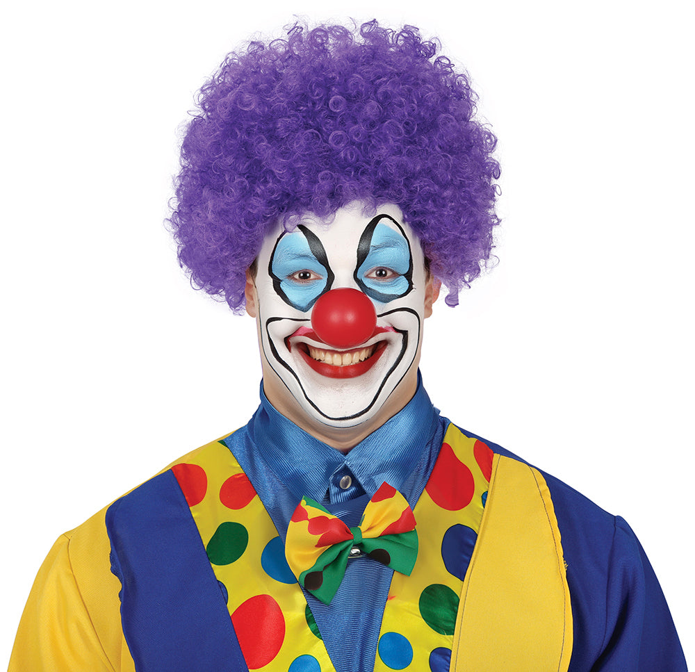 Clownperücken mit bunten Locken
