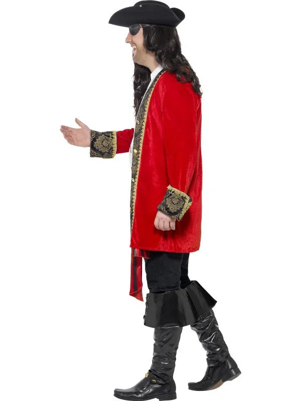 Disfraz de Capitán Pirata Talla Grande Piratas Smiffys