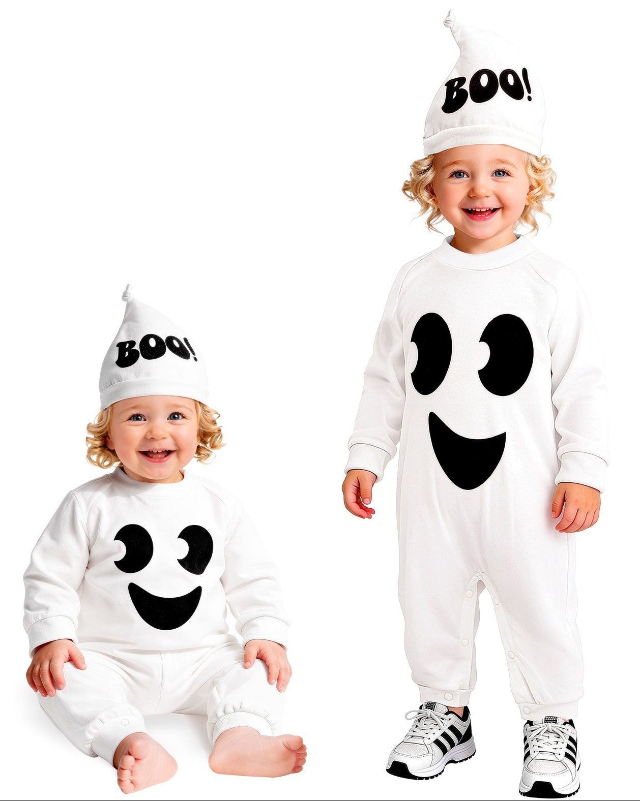 Disfraz Fantasma Sonriente para Bebé