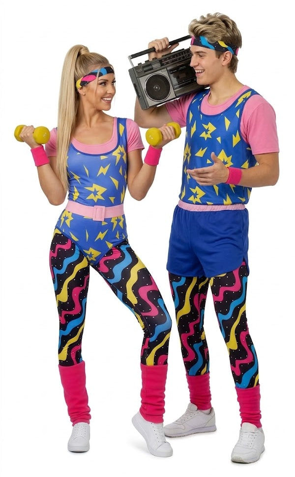 Kostüme als Paar: Aerobic-Gymnast