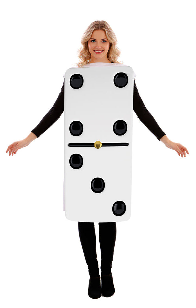 Domino-Figur Kostüm 4x3 für Erwachsene