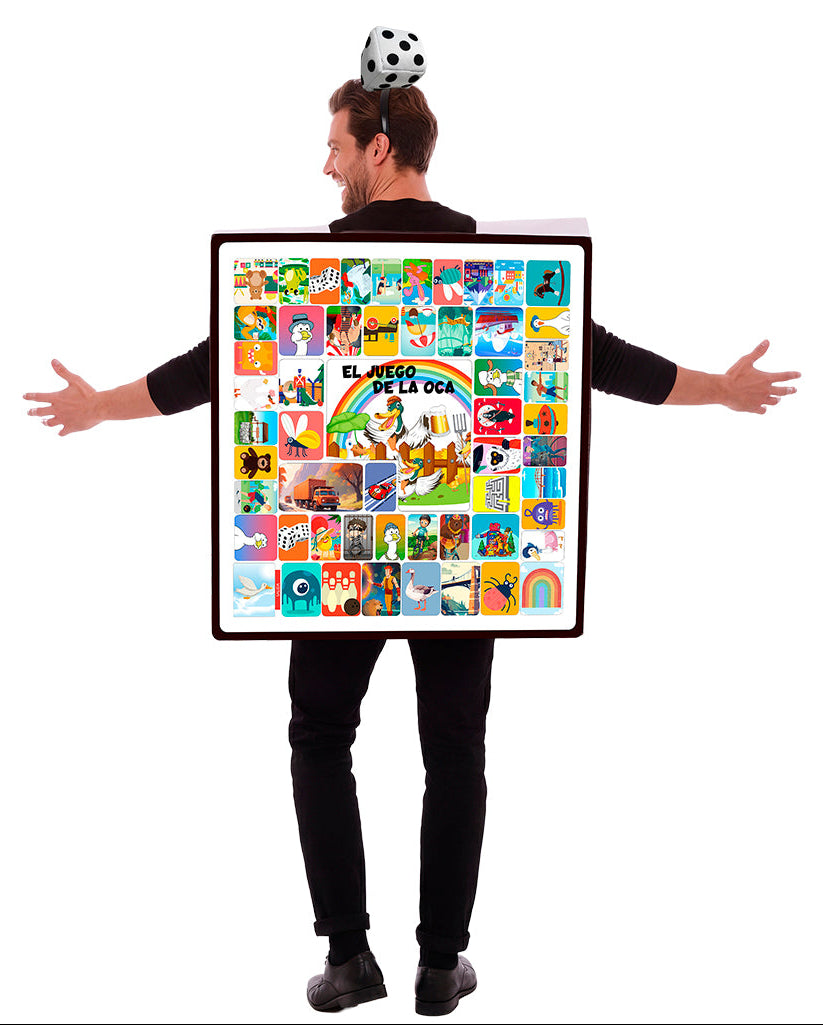 Kostüm Brettspiel für Erwachsener