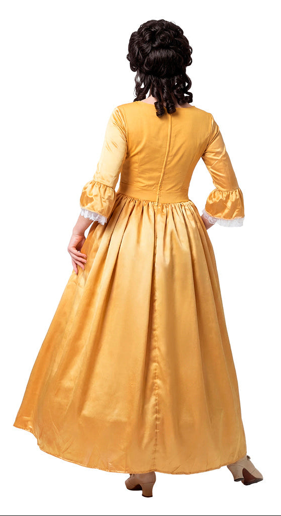 Kostüm Maria Antoinette in Goldfarbe für Damen