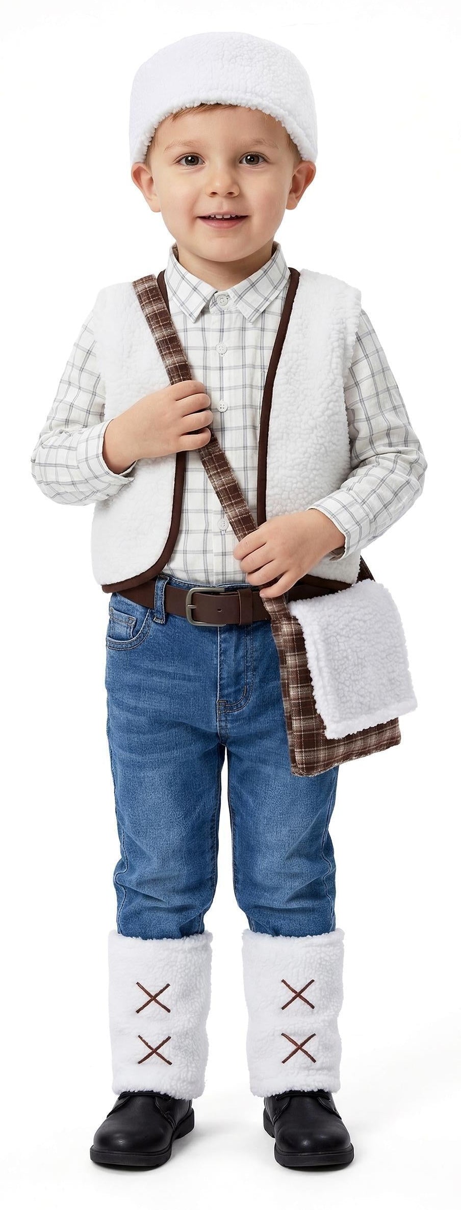 Kostüm Hirte mit Kindertasche