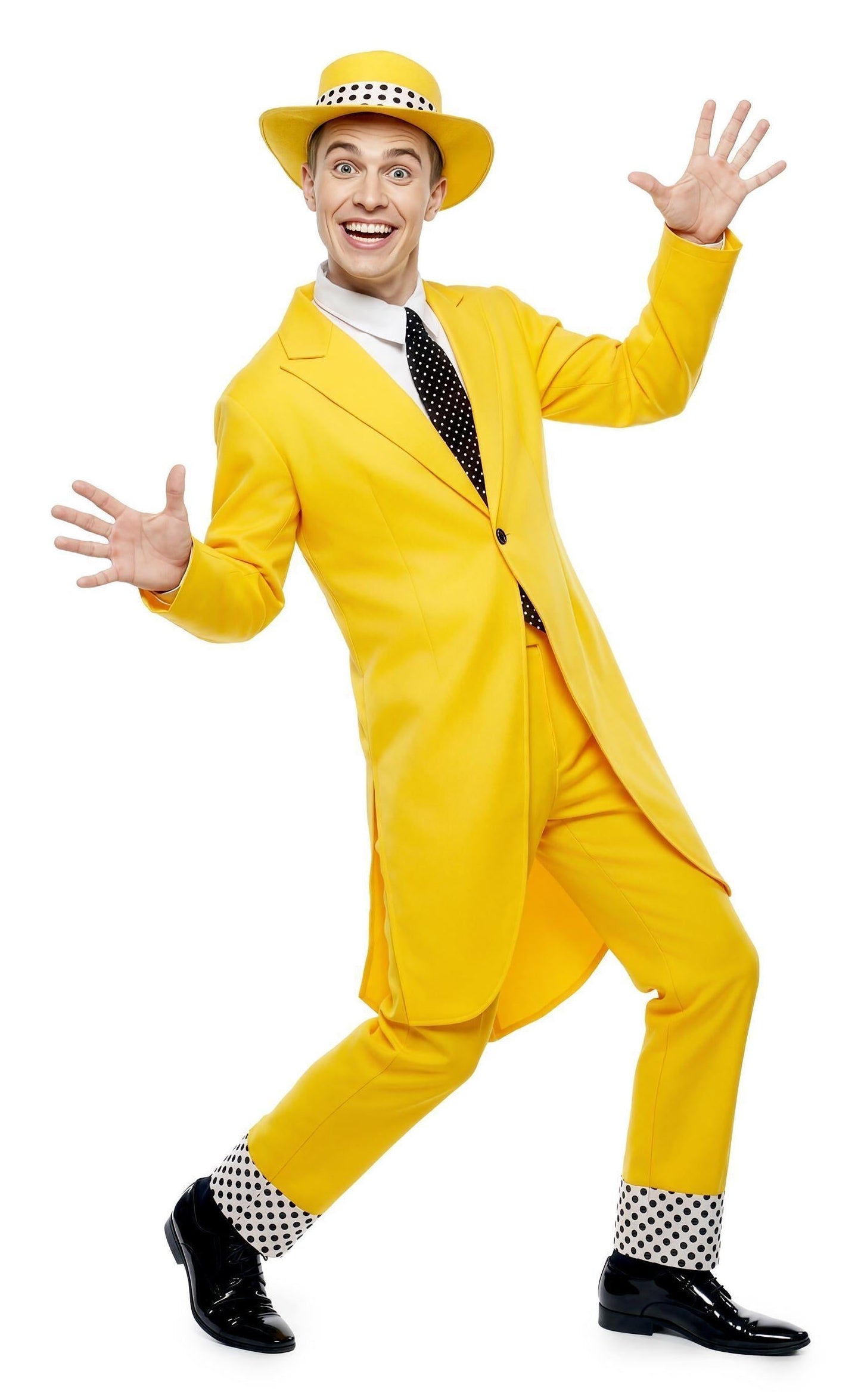 Traje en Color Amarillo para Hombre