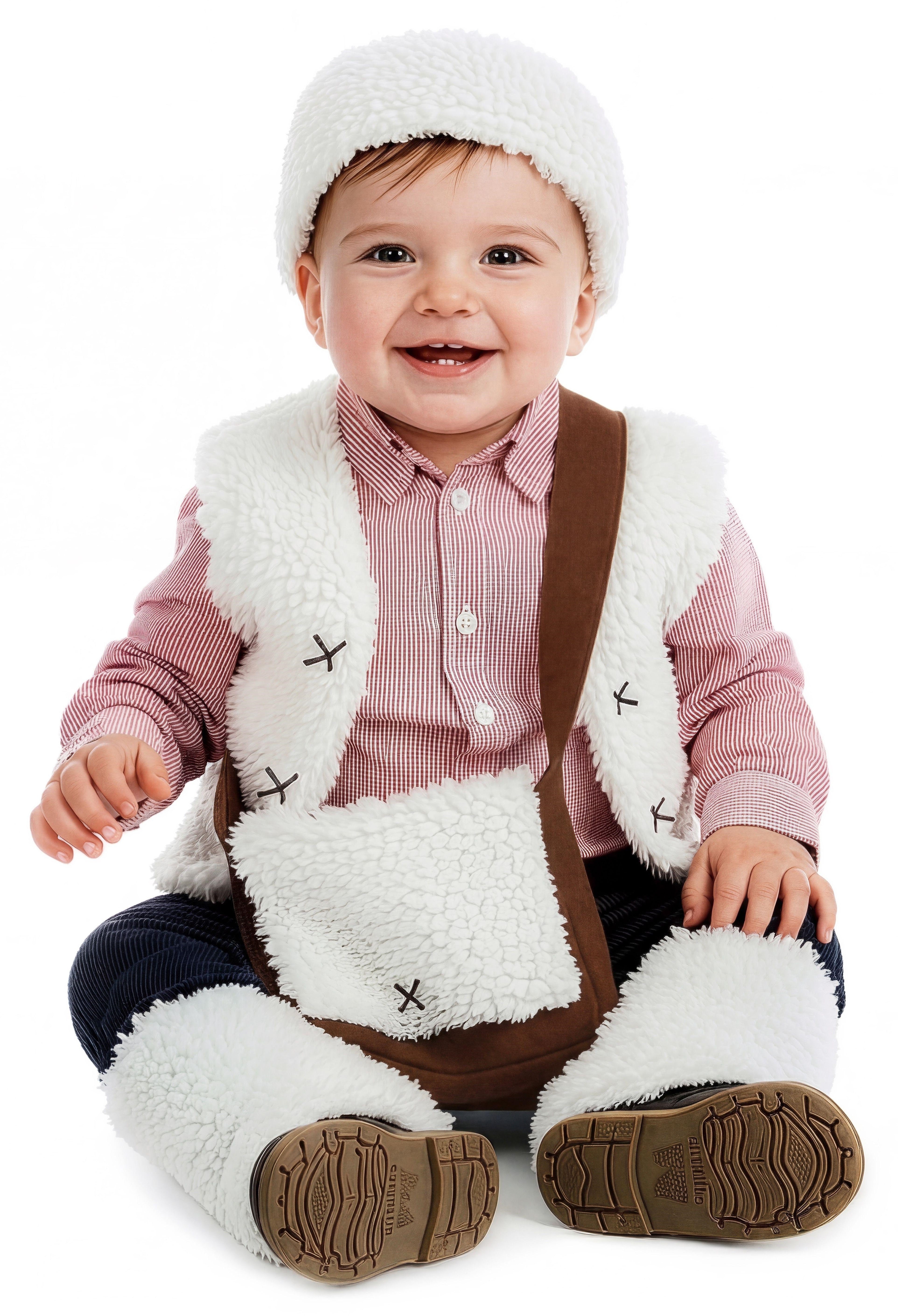 Kostüm Hirte für Baby